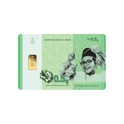 Gold 0.5 gram Au 999.9 Duit Raya RM5
