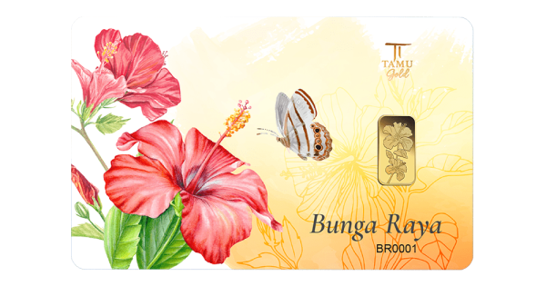1 Gram Au999.9 Bunga Raya