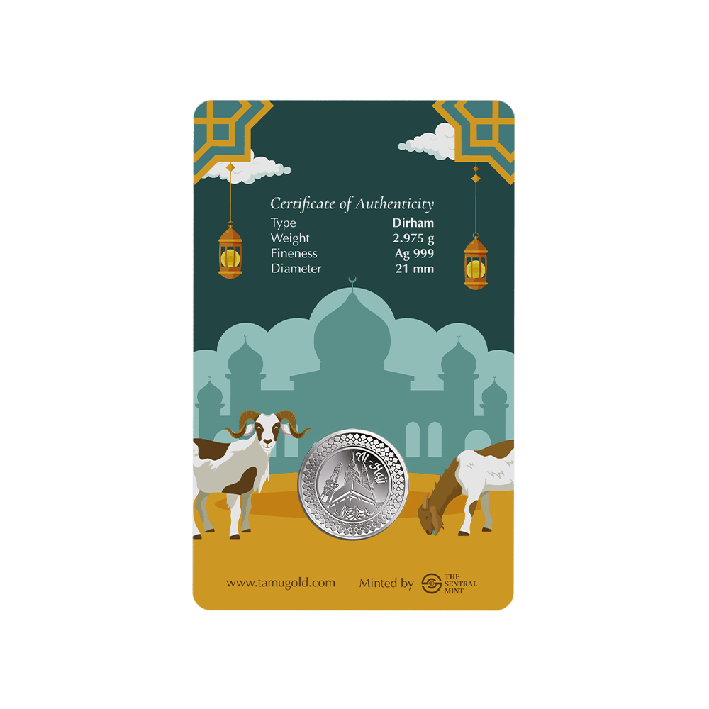 1 Dirham Ag999 Raya Haji 2023